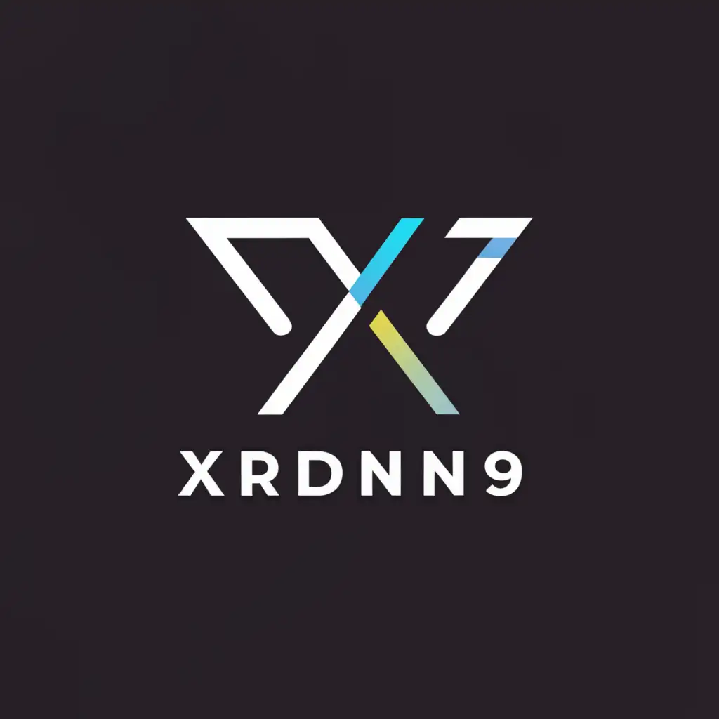 a logo design,with the text "XRDN99", main symbol:X,Minimalistic,be used in Technology industry,clear background
