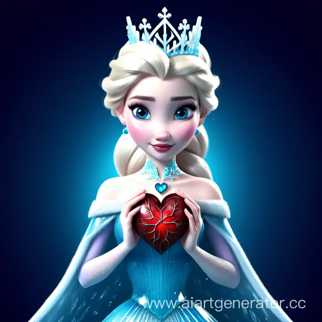 Frozen heart princess