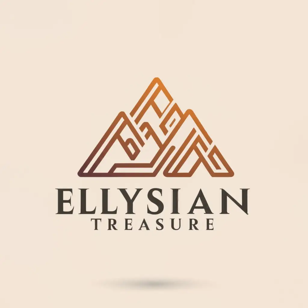 LOGO Design for Elysian Treasure Rolling Hills Symbol and Clean ...