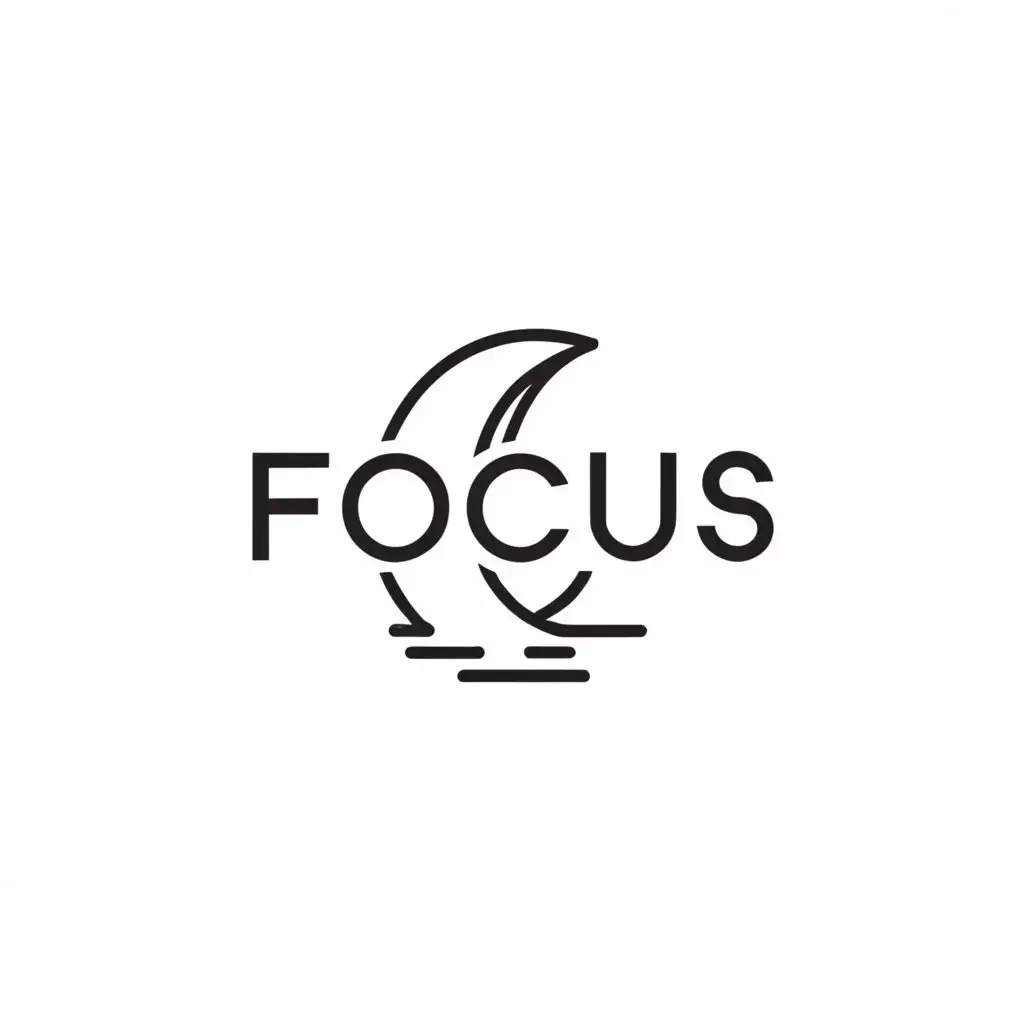 a logo design,with the text "Focus", main symbol:sailboat,Moderate,clear background
