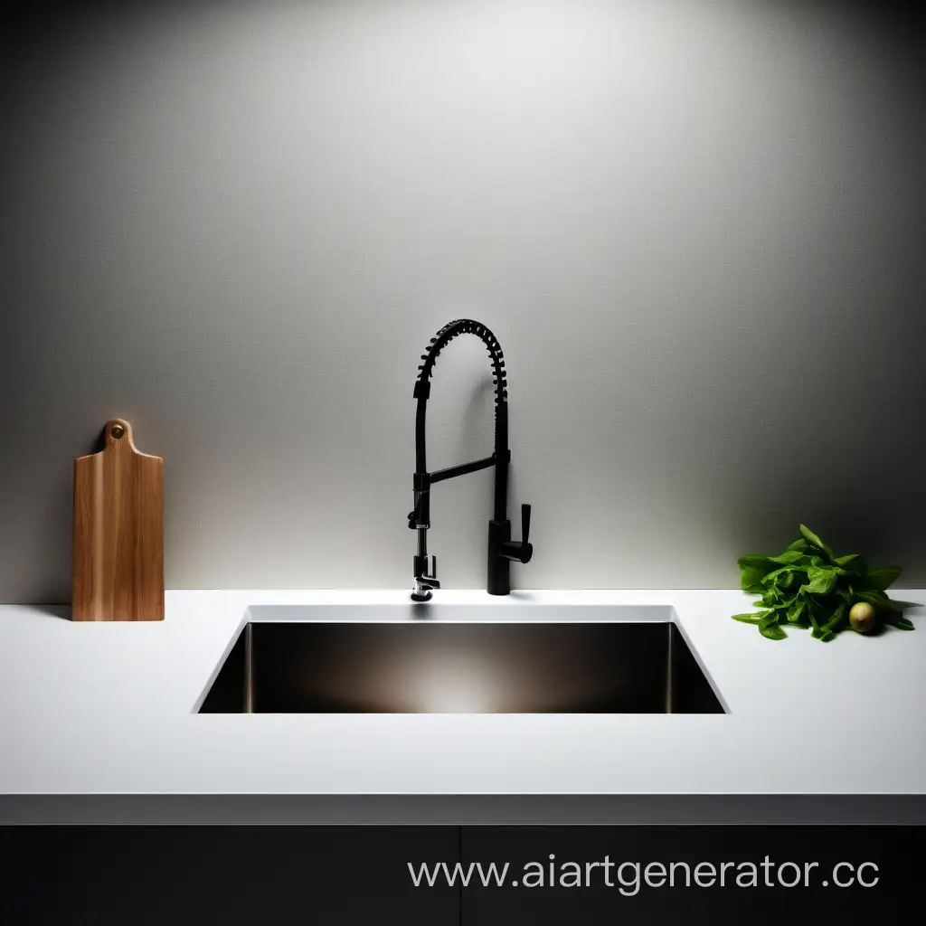 Contemporary-Kitchen-Sink-with-Sleek-Design-and-Modern-Fixtures
