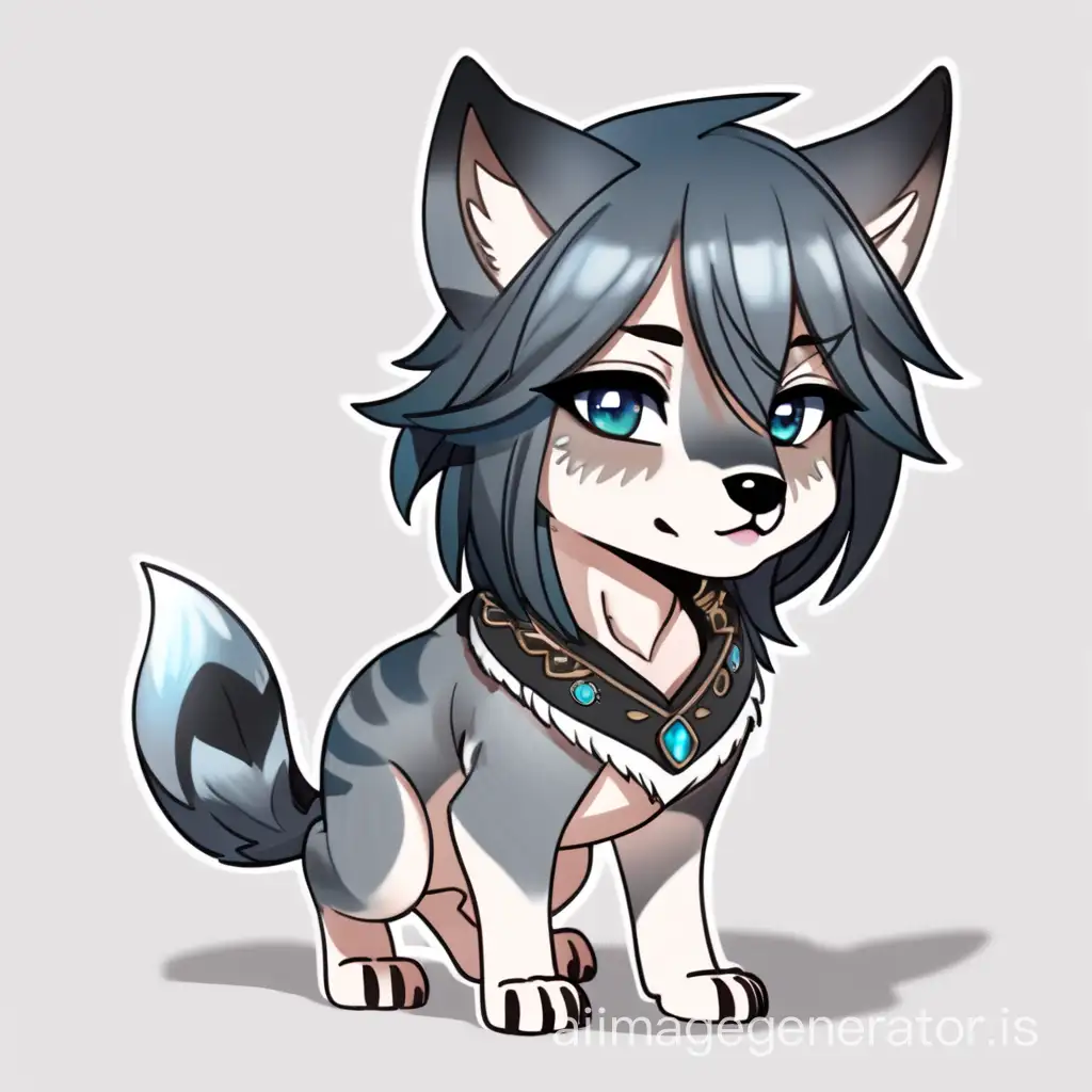 Adorable-Chibi-Female-Wolf-Cute-Anime-Style-Cartoon-Character