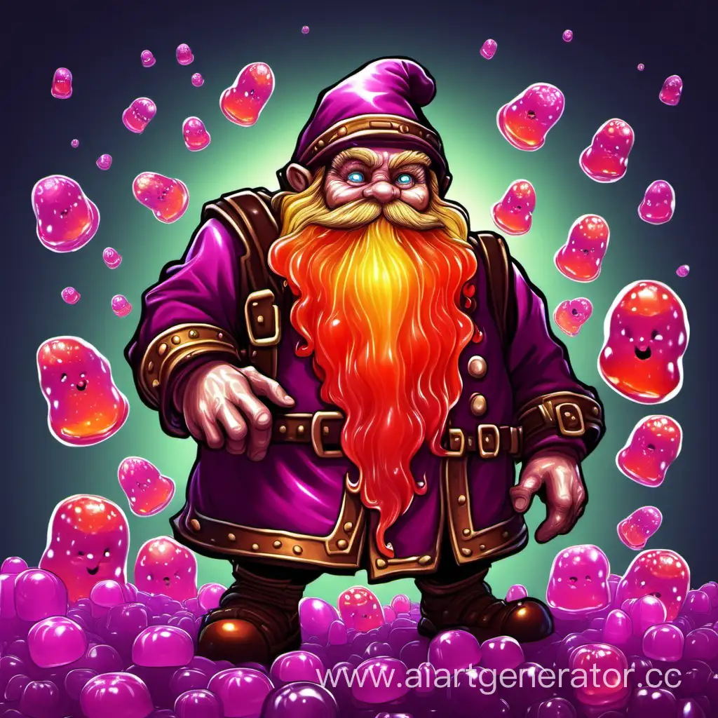 Colorful-Jelly-Dwarf-Illustration