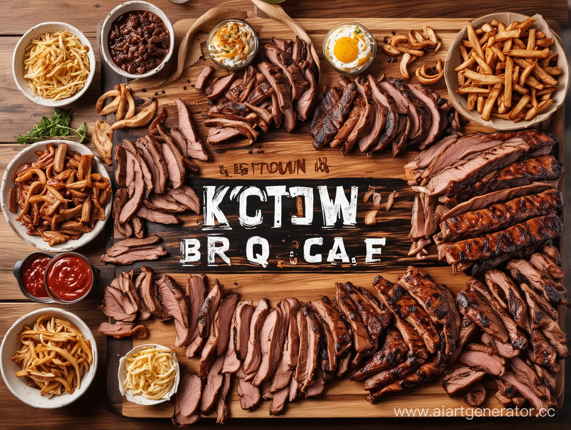 KoreanThemed-Barbecue-Cafe-with-Family-and-Friends-Enjoying-Diverse-Meat-and-Veggie-Dishes