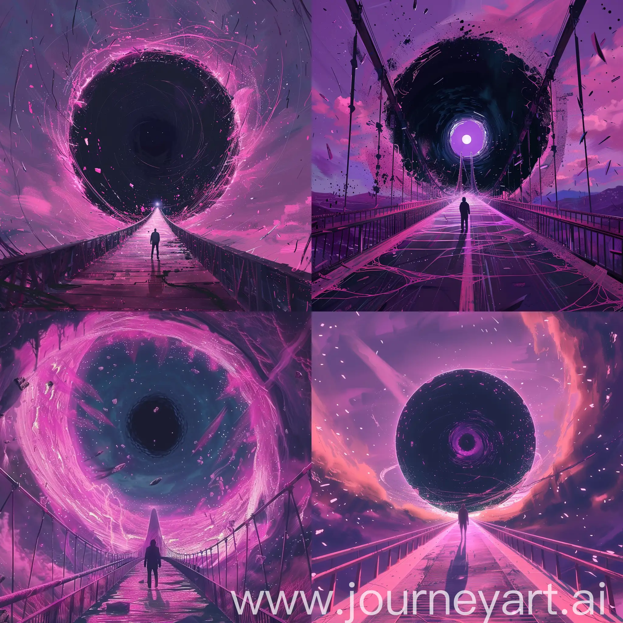 Mysterious-Gateway-Tall-Man-Facing-a-Vibrant-Cosmic-Portal