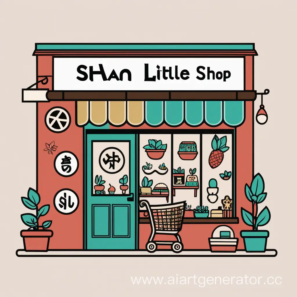 Shi-An-Little-Shop-Logo-Featuring-Tranquil-Garden-Ambiance