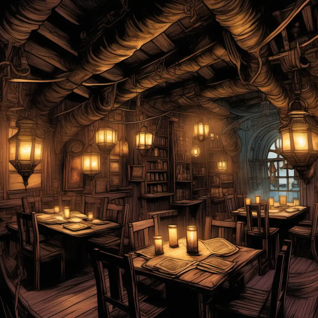 The Sinking Ship A Dungeons and Dragons Themed Tavern Adventure