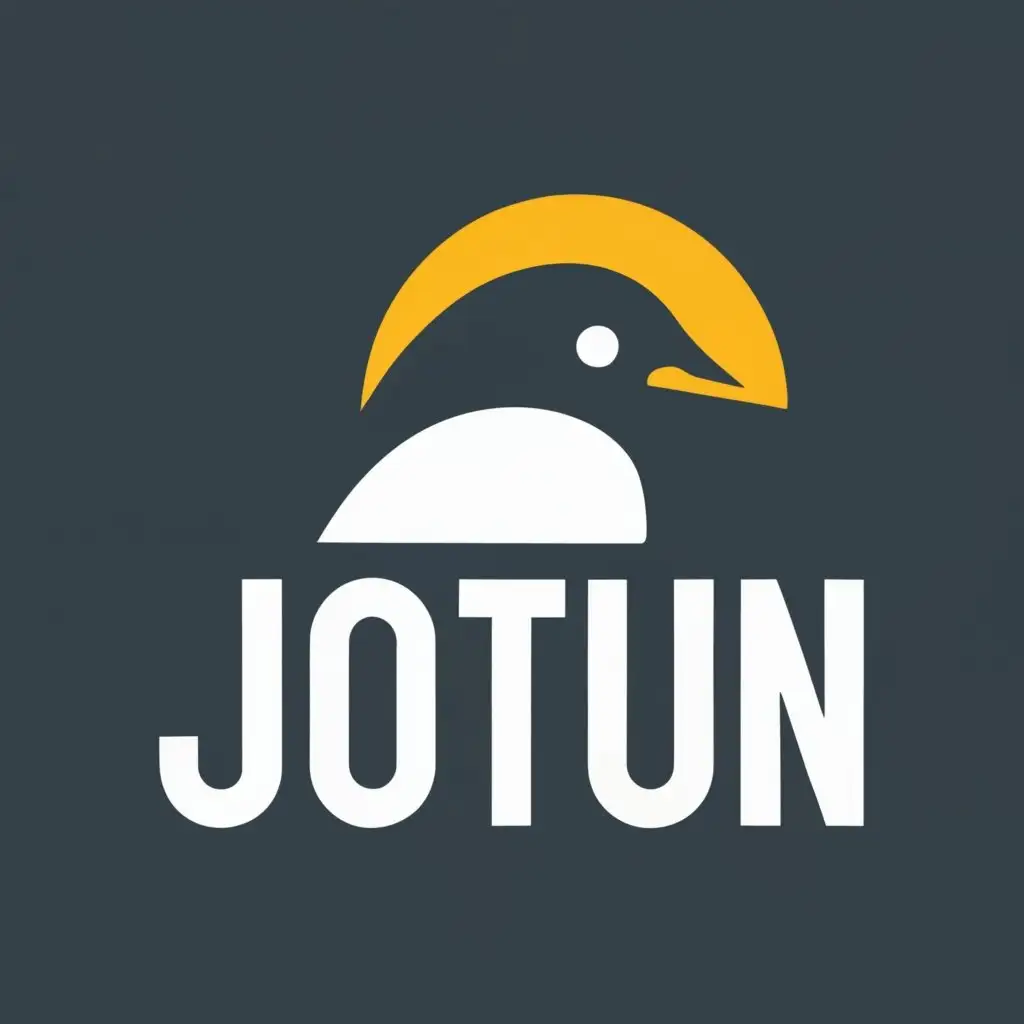 LOGO-Design-for-Jotun-Penguin-Arctic-Vibes-with-Elegant-Typography