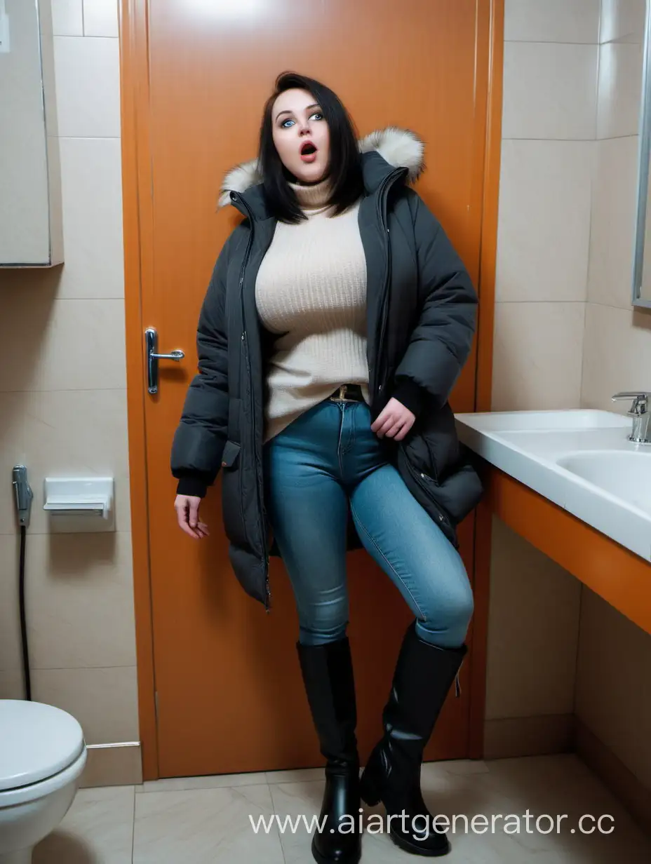 Admiring-Winter-Fashion-in-Spacious-Russian-Bathroom