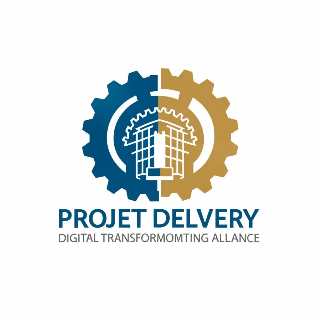 a logo design,with the text "Project Delivery Digital Transformation (PDX) Alliance.", main symbol:logo with PDX. include symbol of industry and academic. The academia half features a stylized depiction of a traditional university building or academic symbol, such as a graduation cap or a book. The industry half features modern tech symbols like gears, circuitry, or digital interfaces, representing innovation, technology, and practical application. This represents the knowledge, research, and expertise contributed by academia.,Moderate,be used in Events industry,clear background