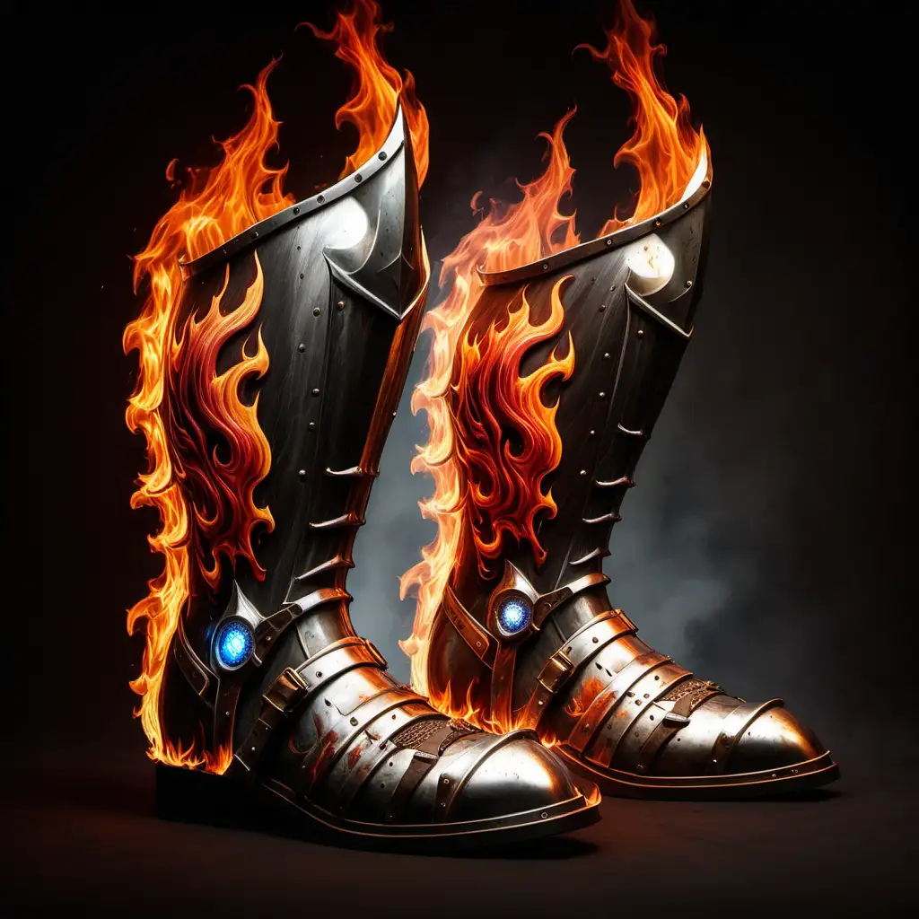 knight sidestep flames