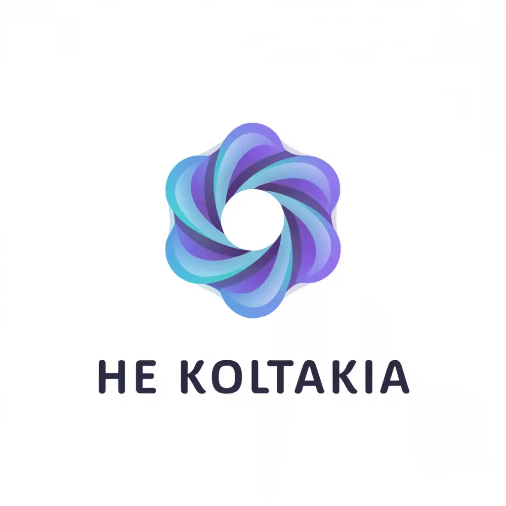 a logo design,with the text "The kolitakia", main symbol:with viber logo,complex,clear background