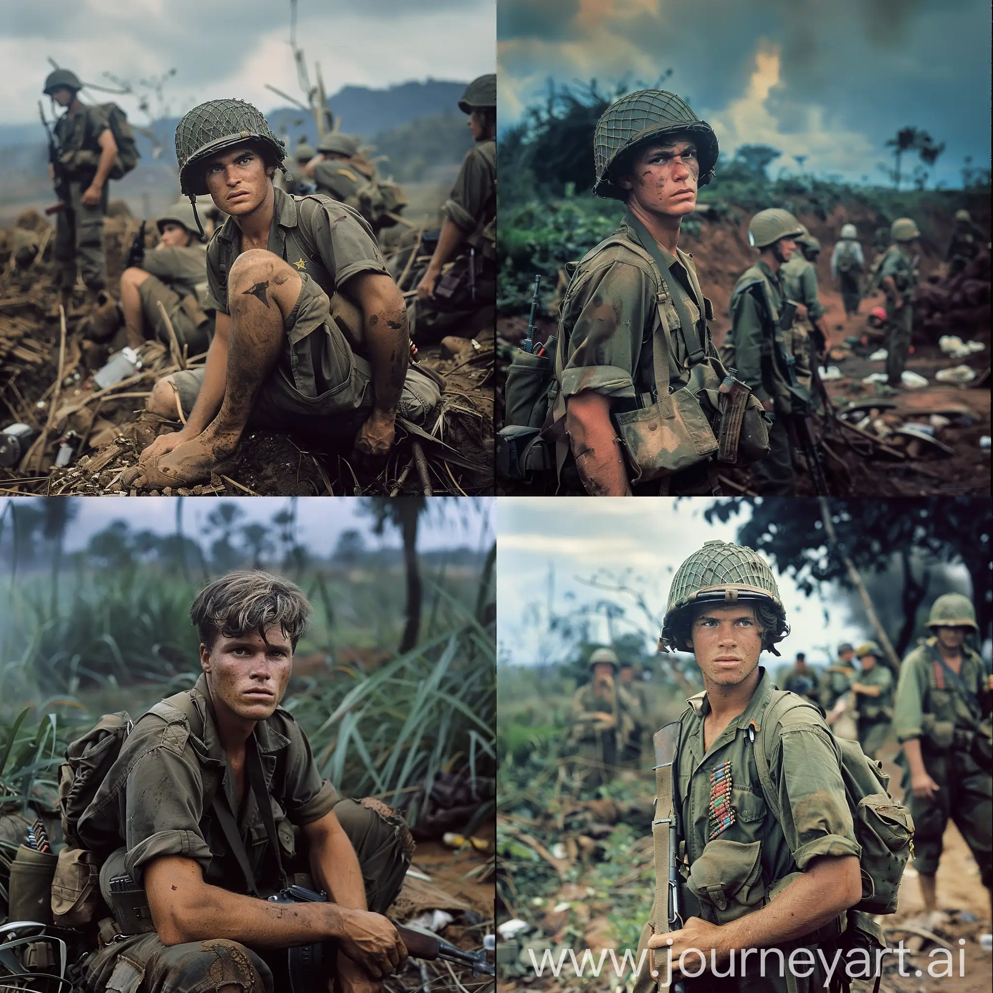 Patrick star in the Vietnam war