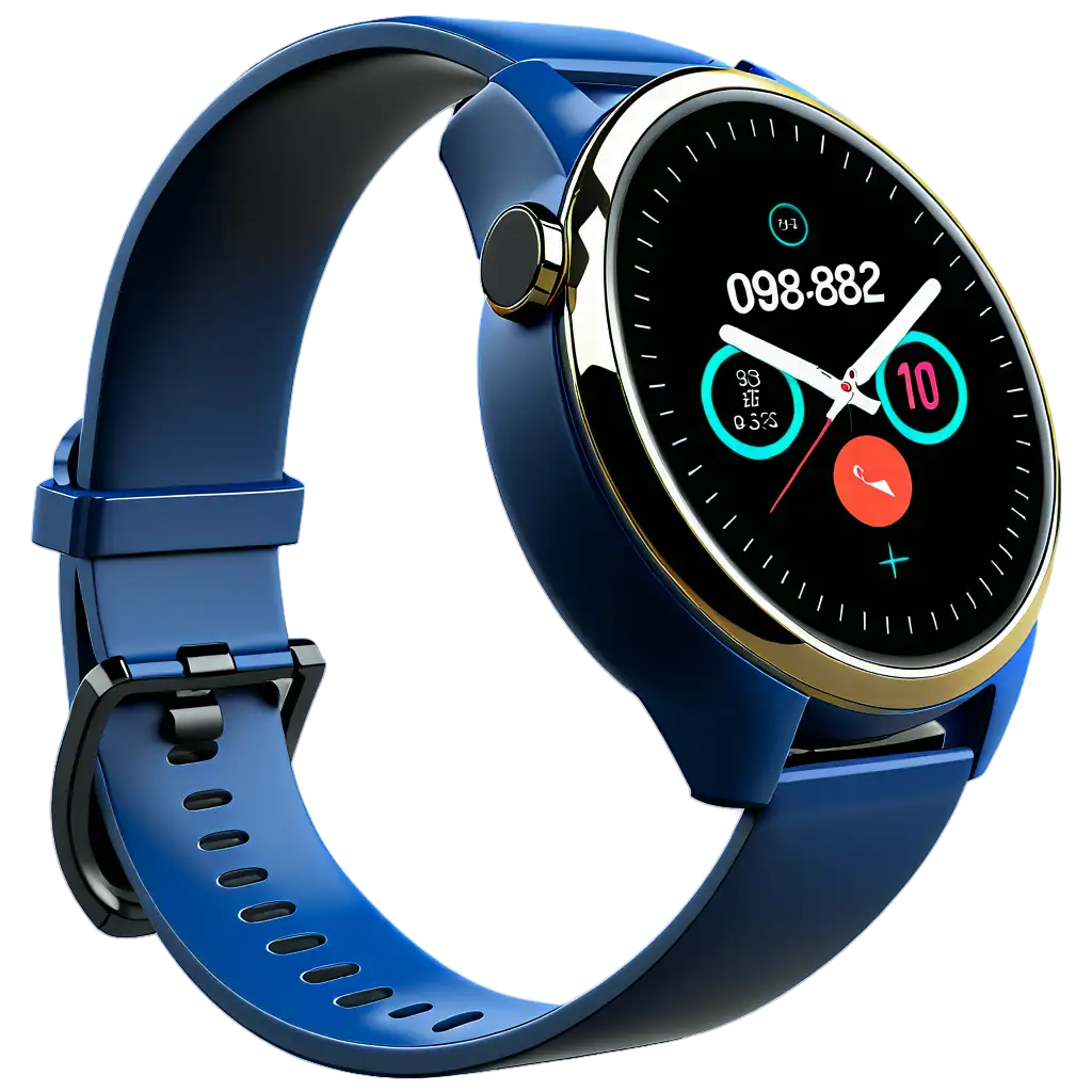 HighQuality-PNG-Image-Smart-Watch-and-Big-Headphones-for-Tech-Enthusiasts