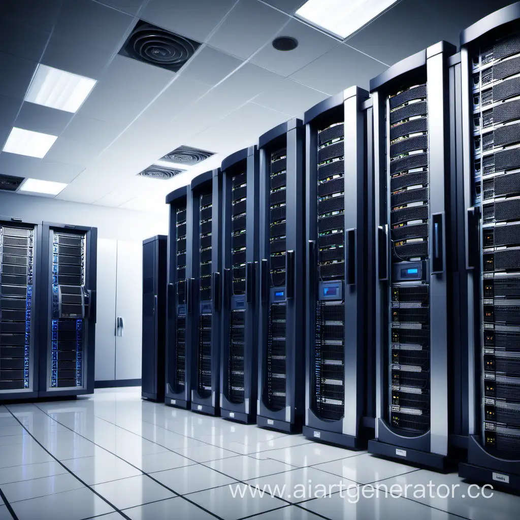 промо картинка, рекламирующая IT-компанию, изображены сервера, компьюетры, 1С, SQL, изображена программа 1С, изображена работа с базой данных