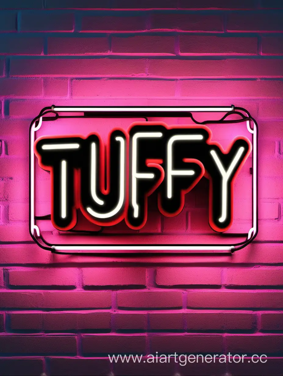 Vibrant-Tuffy-Text-Neon-Light-in-Dynamic-3D-Composition