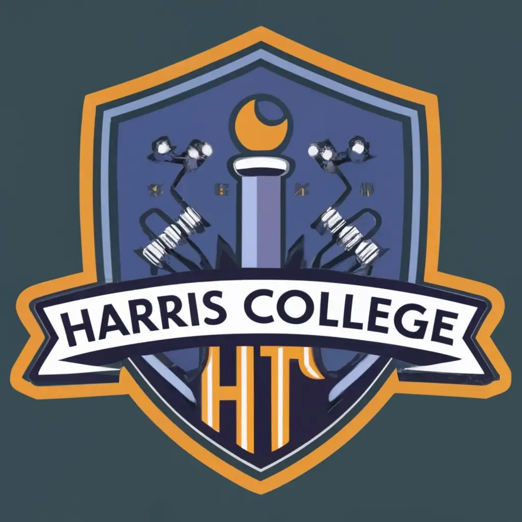 LOGO Design For Harris College of Science and Technology Modern Shield ...