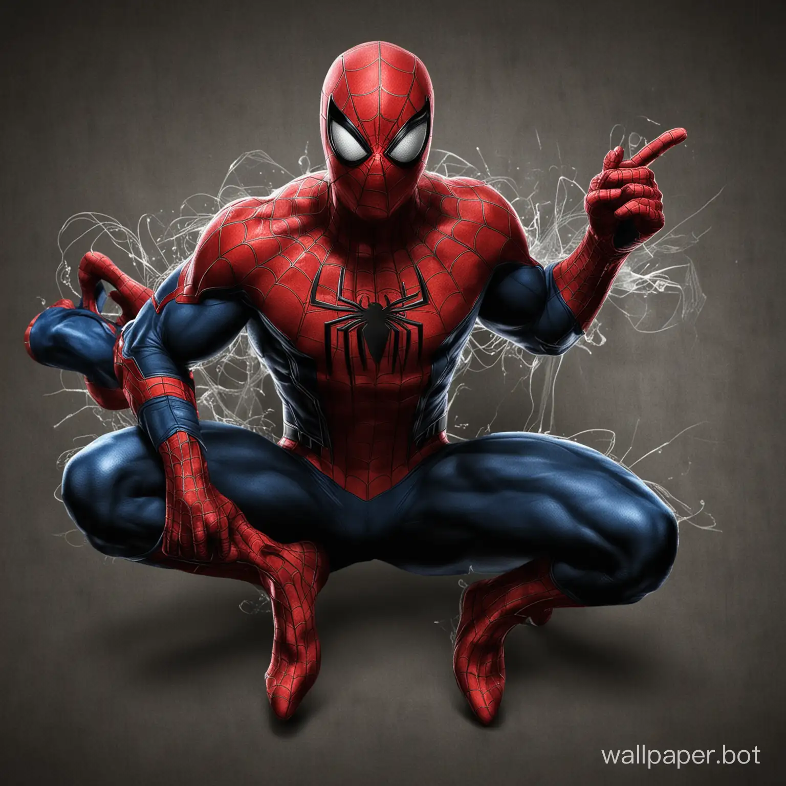 Spiderman wallpaper for my PC which should have a name prajay