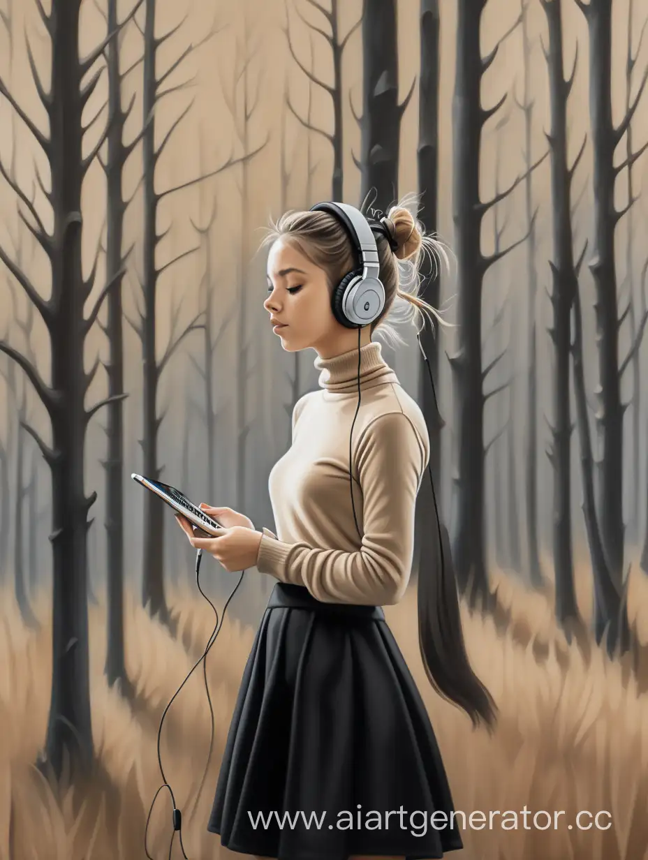 Creative-Artist-in-Forest-Setting-Girl-with-Canvas-and-Paints