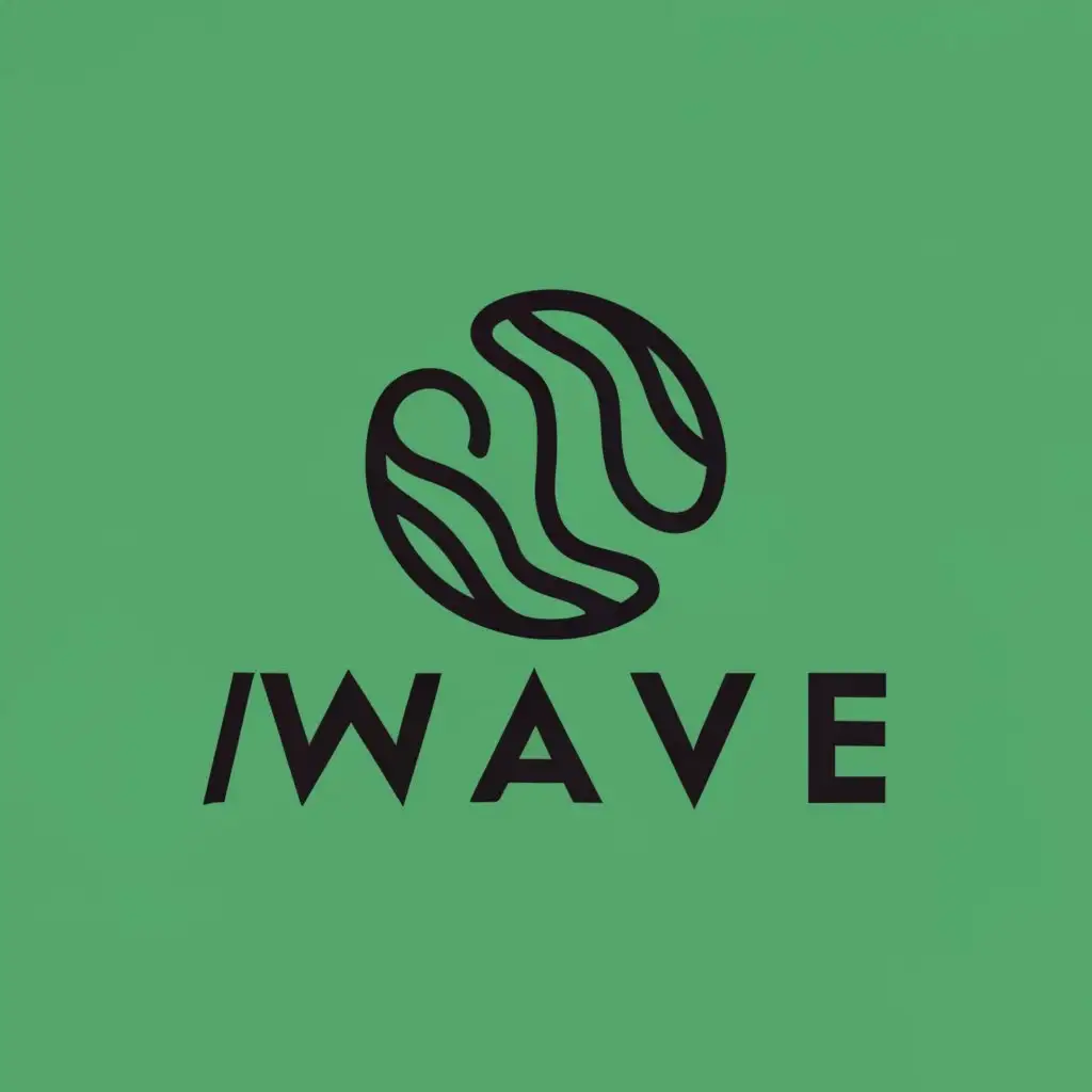 logo, wave, earth, human, with the text "wave", typography, be used in Religious industry