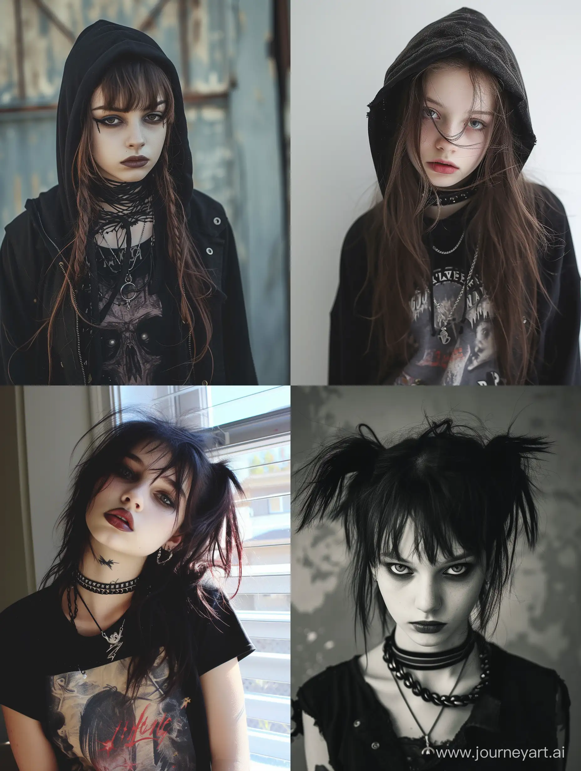 Gothic-Rap-Teenage-Girl-Expressing-Individuality-in-a-34-Aspect-Ratio