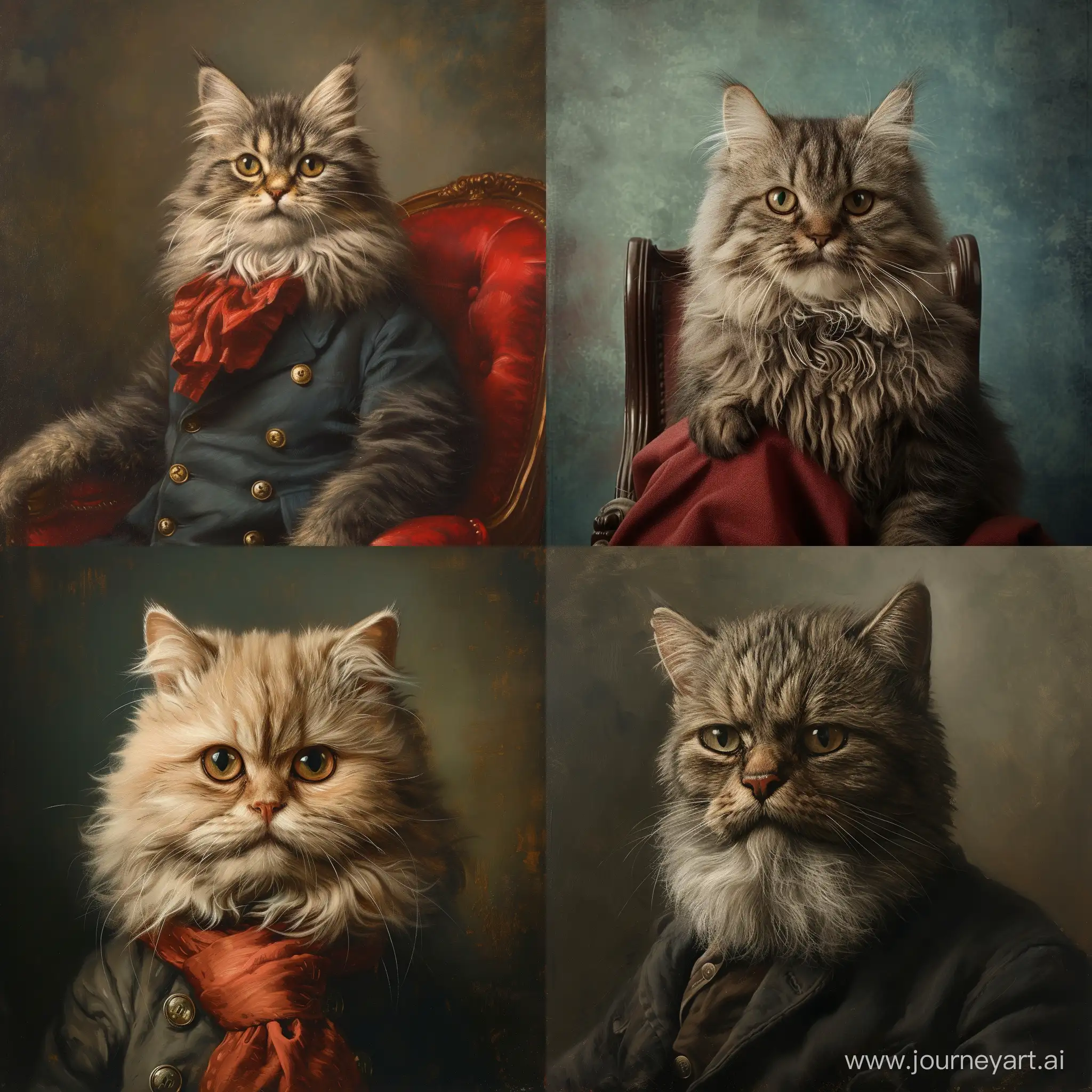 Philosopher-Kitty-Official-Portrait-Inspired-by-Karl-Marx