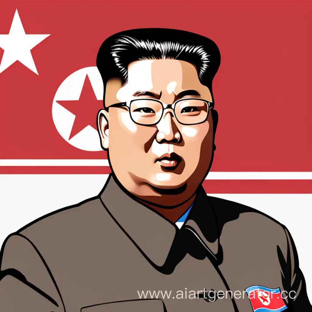 North-Korean-Roleplay-Avatar-for-Telegram-Channel