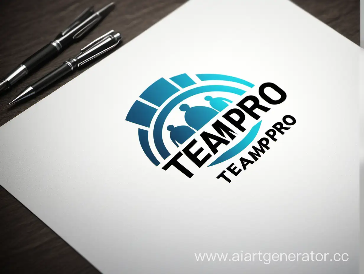 Dynamic-TEAMPRO-Logo-Design-for-Versatile-Branding