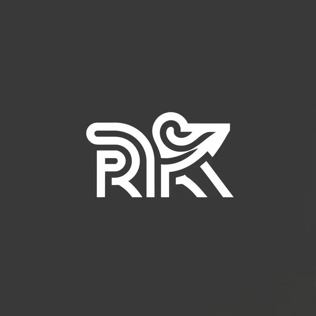 a logo design,with the text "RIPKI", main symbol:MAKE IT LIKE A RAT AND INTERESTING EASY TO REMEMBER AND VERY MODERN CLASSY SIMPLE,complex,be used in Events industry,clear background