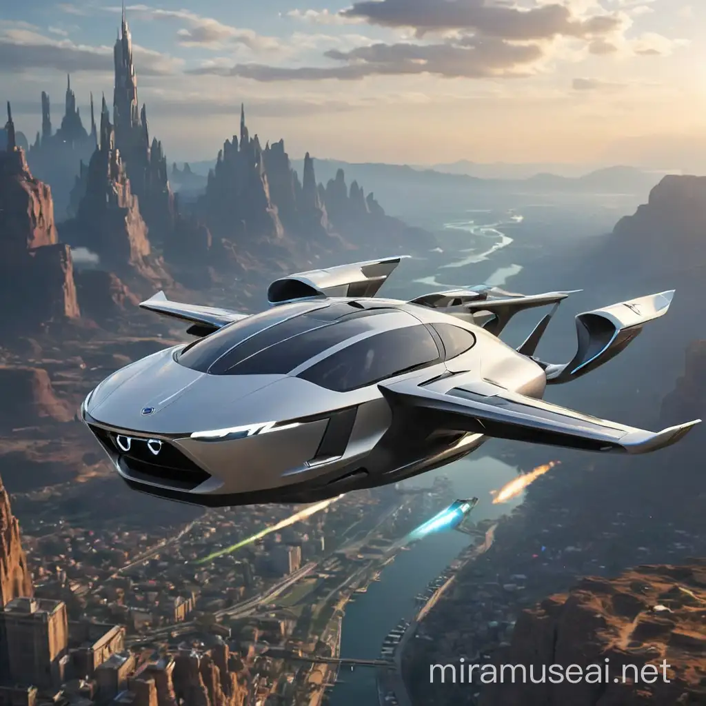 carros futuristas voladores

