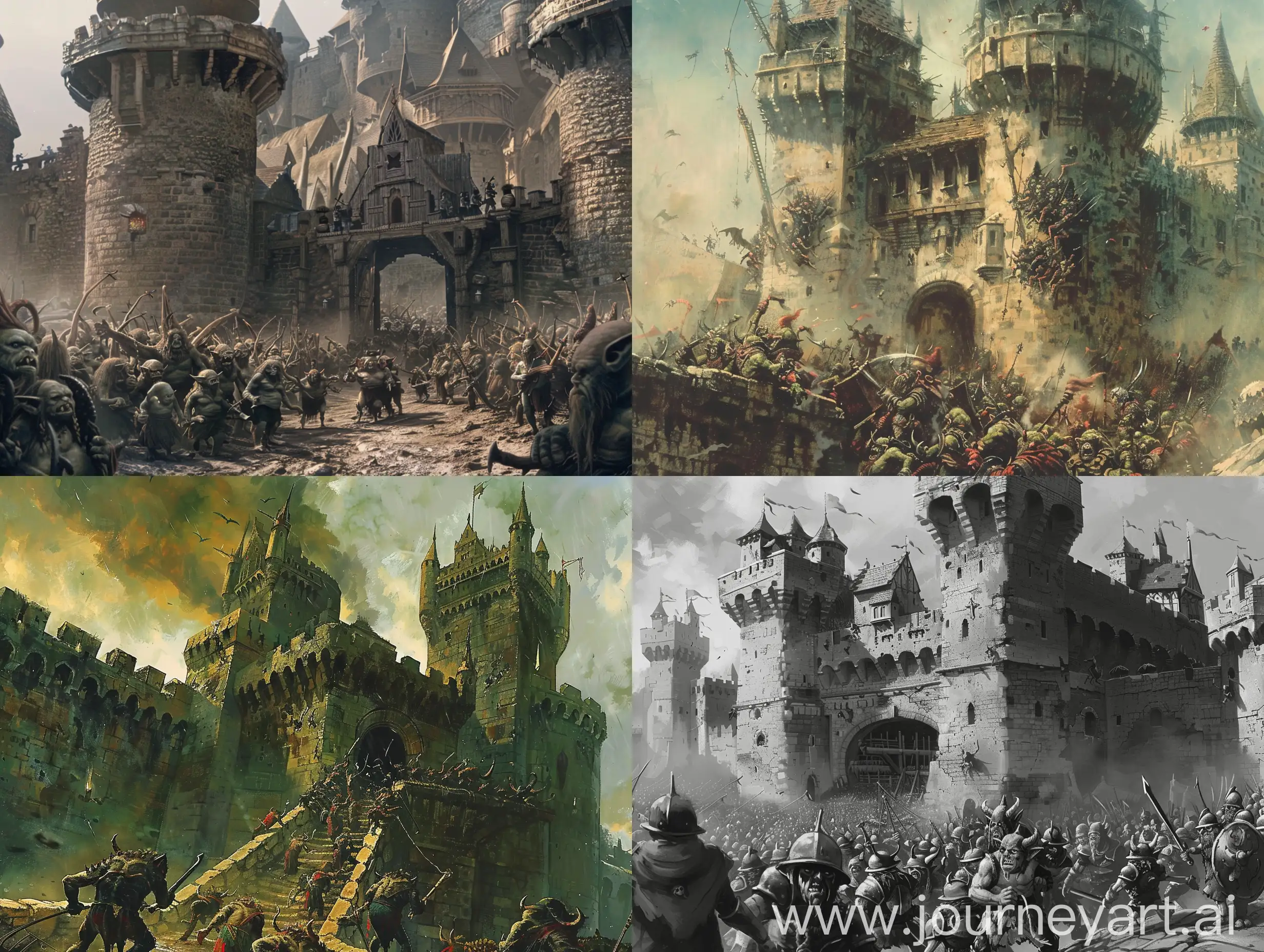 Enchanted-Castle-Under-Goblin-Siege