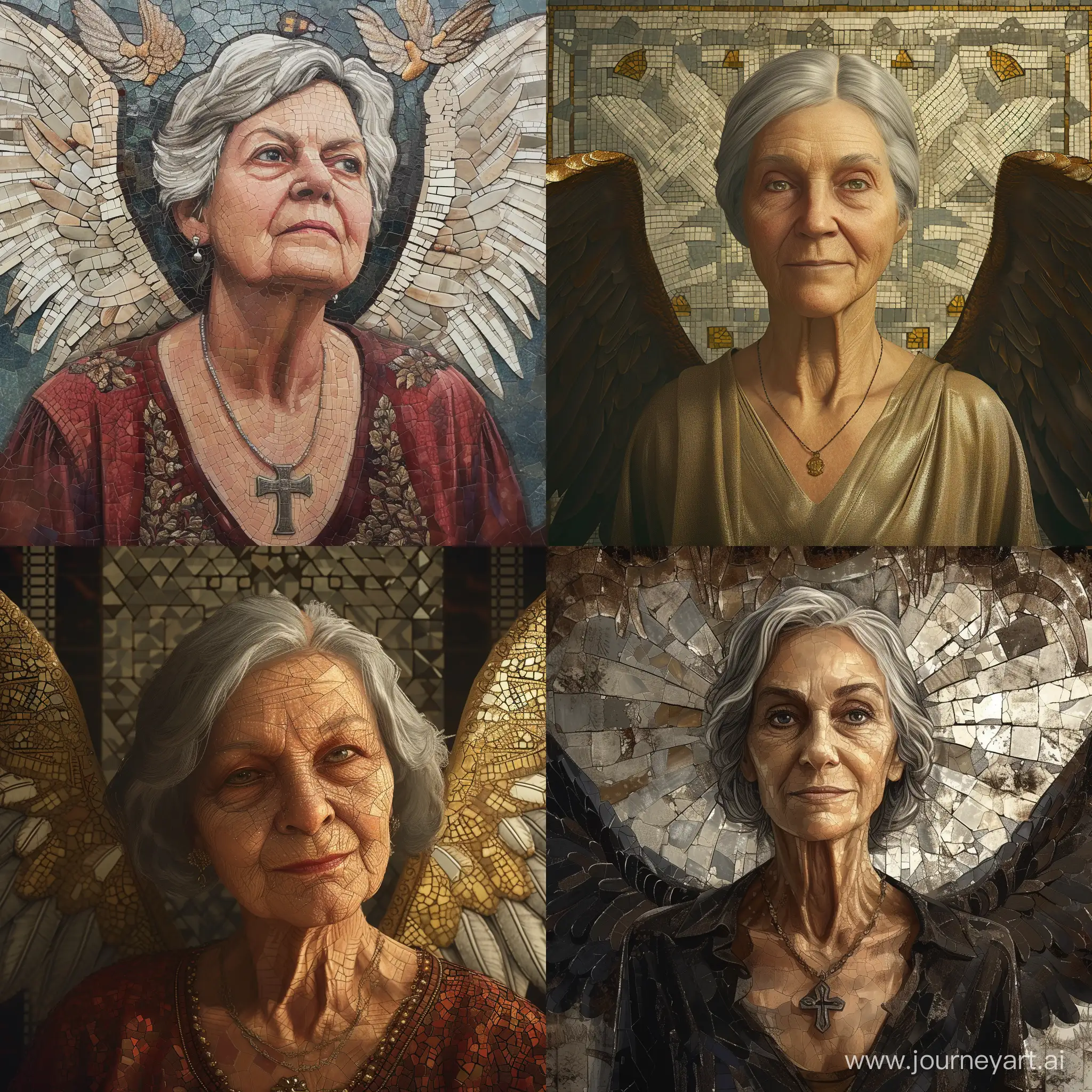 Elderly-Winged-Woman-in-Mosaic-Art-Inspired-by-GTA-5-Style