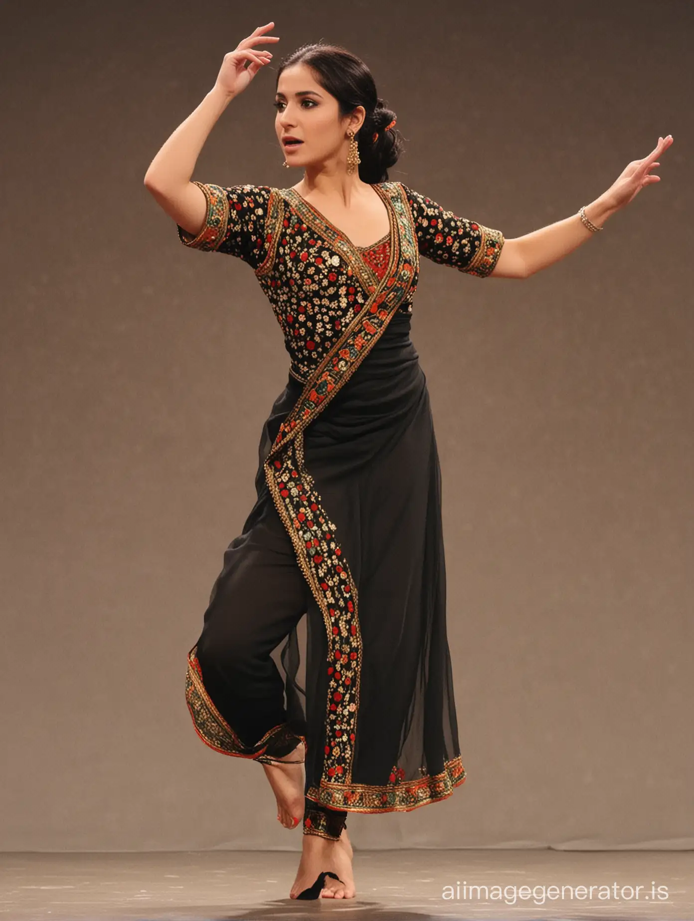 show me Ghassemabadi 
dance from Iran