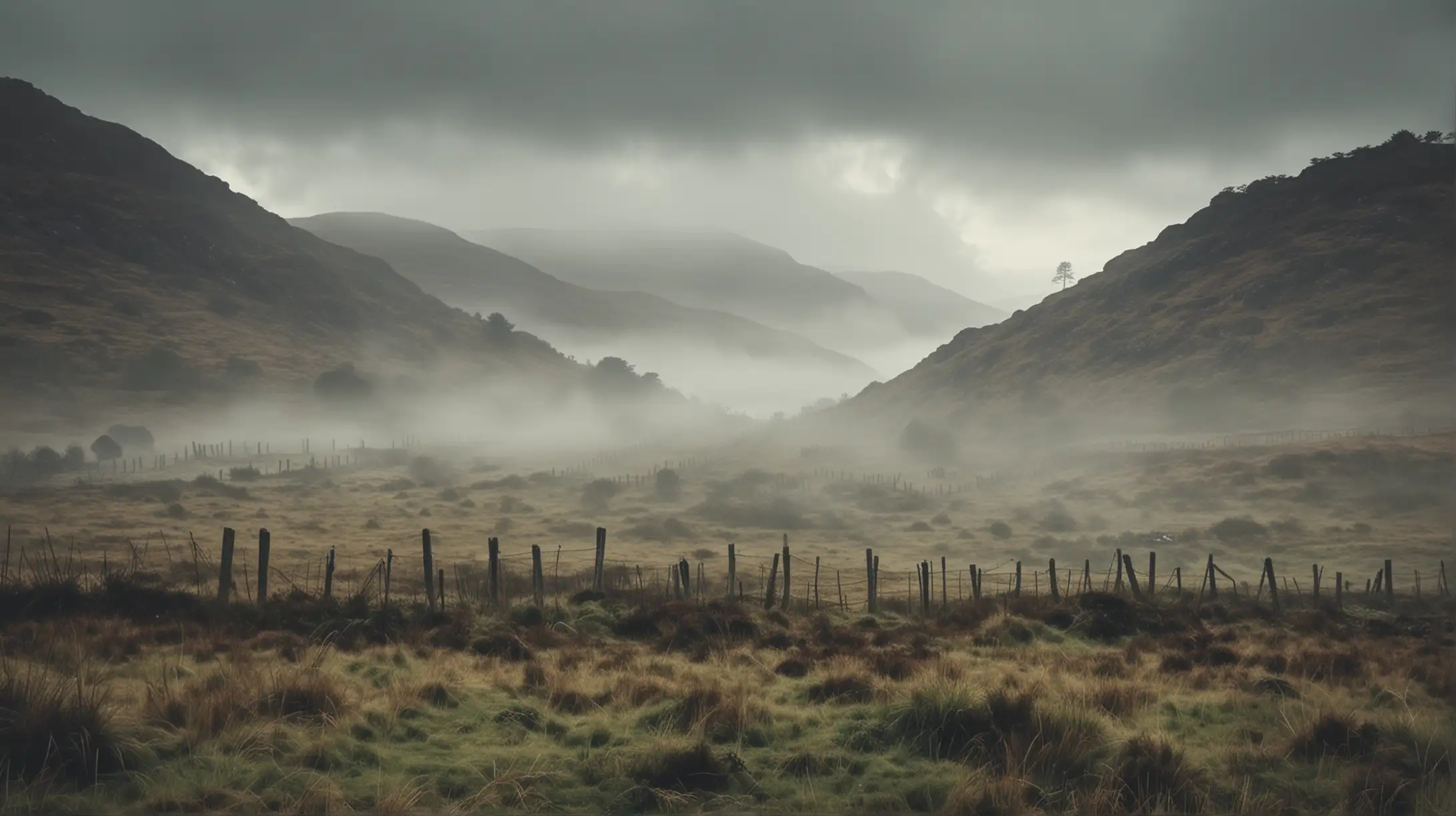 Eerie MistCovered Landscape of Rural Scotland Detective Sergeant Cora Lears Mystery Thriller Lookbook