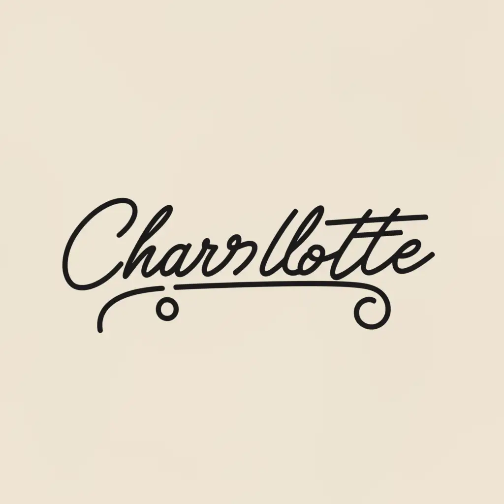 LOGO-Design-For-Charlotte-Minimalistic-Dog-Leash-Theme-for-Animal-and-Pet-Industry