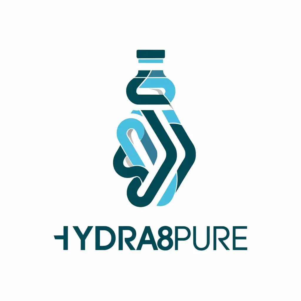 LOGO-Design-For-HYDRA8PURE-Refreshing-Water-Bottle-Concept-on-Clear-Background