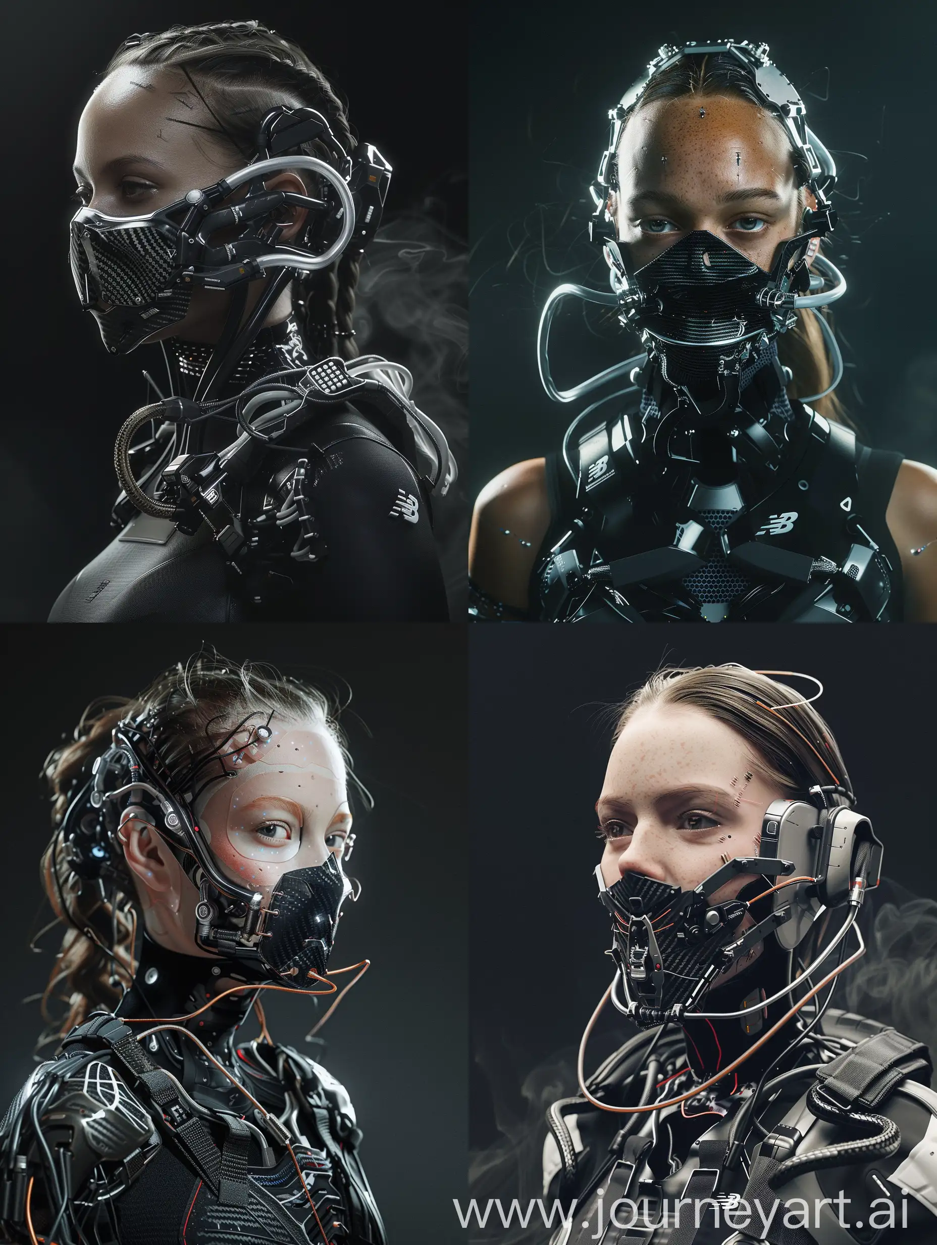 Futuristic-Cyberpunk-Character-with-Cybernetic-Mask-in-Cinematic-Haze
