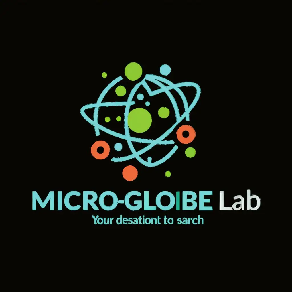 LOGO-Design-For-Microbe-Search-Discover-the-Microscopic-World-with-MicroGlobe-Lab-Typography