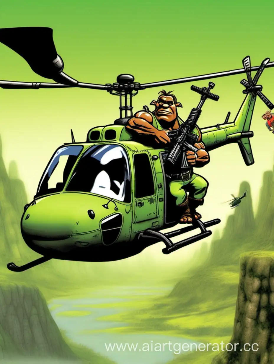 Shrek-Takes-Aim-Helicopter-Sniper-Action-in-Rambo-Style