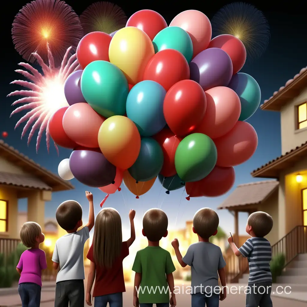 Joyful-Holiday-Celebration-with-Colorful-Balloons-and-Fireworks