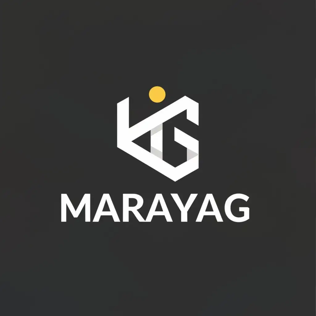 a logo design,with the text "MARAYAG", main symbol:No. 1,Moderate,be used in Technology industry,clear background