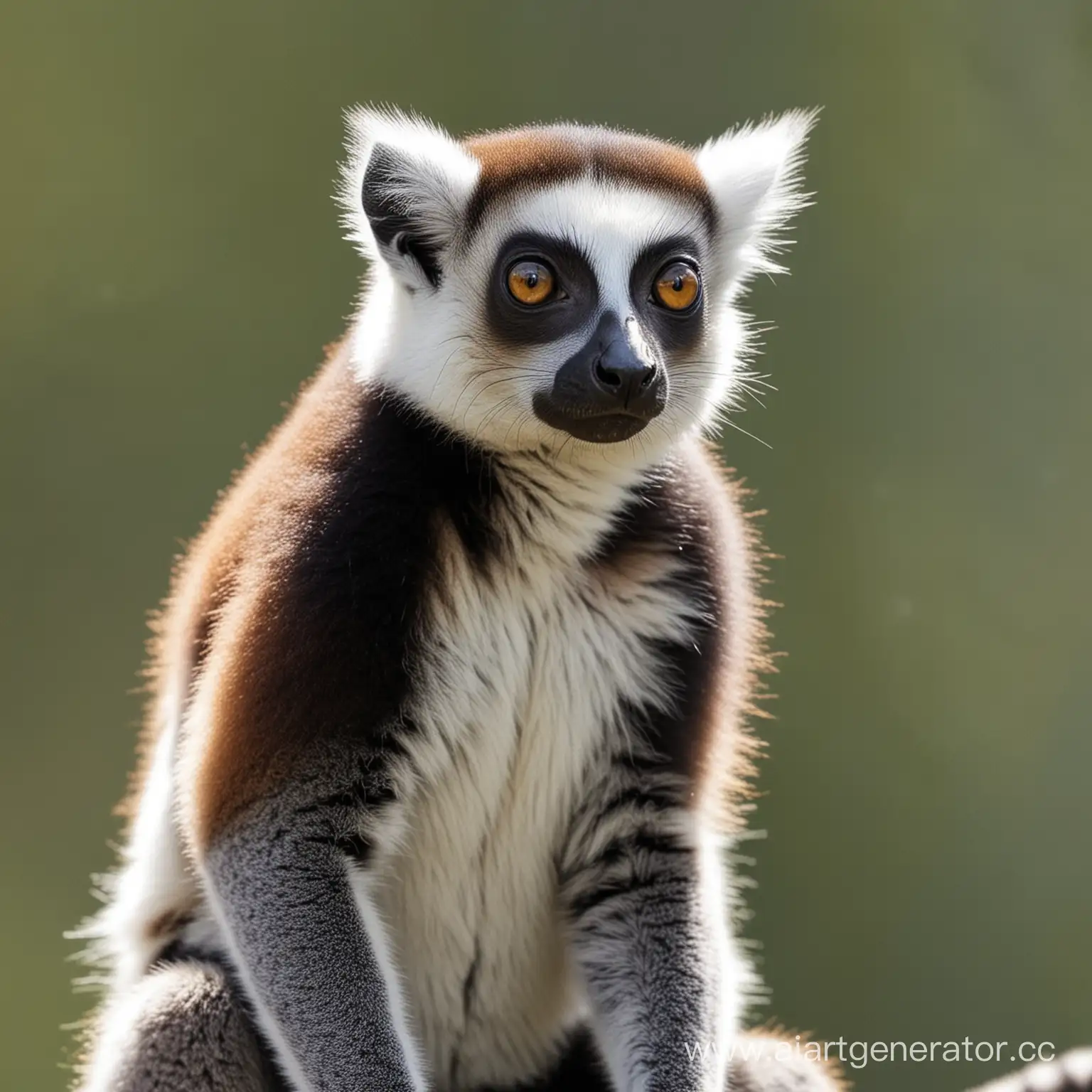 Playful-Lemur-in-Natural-Habitat