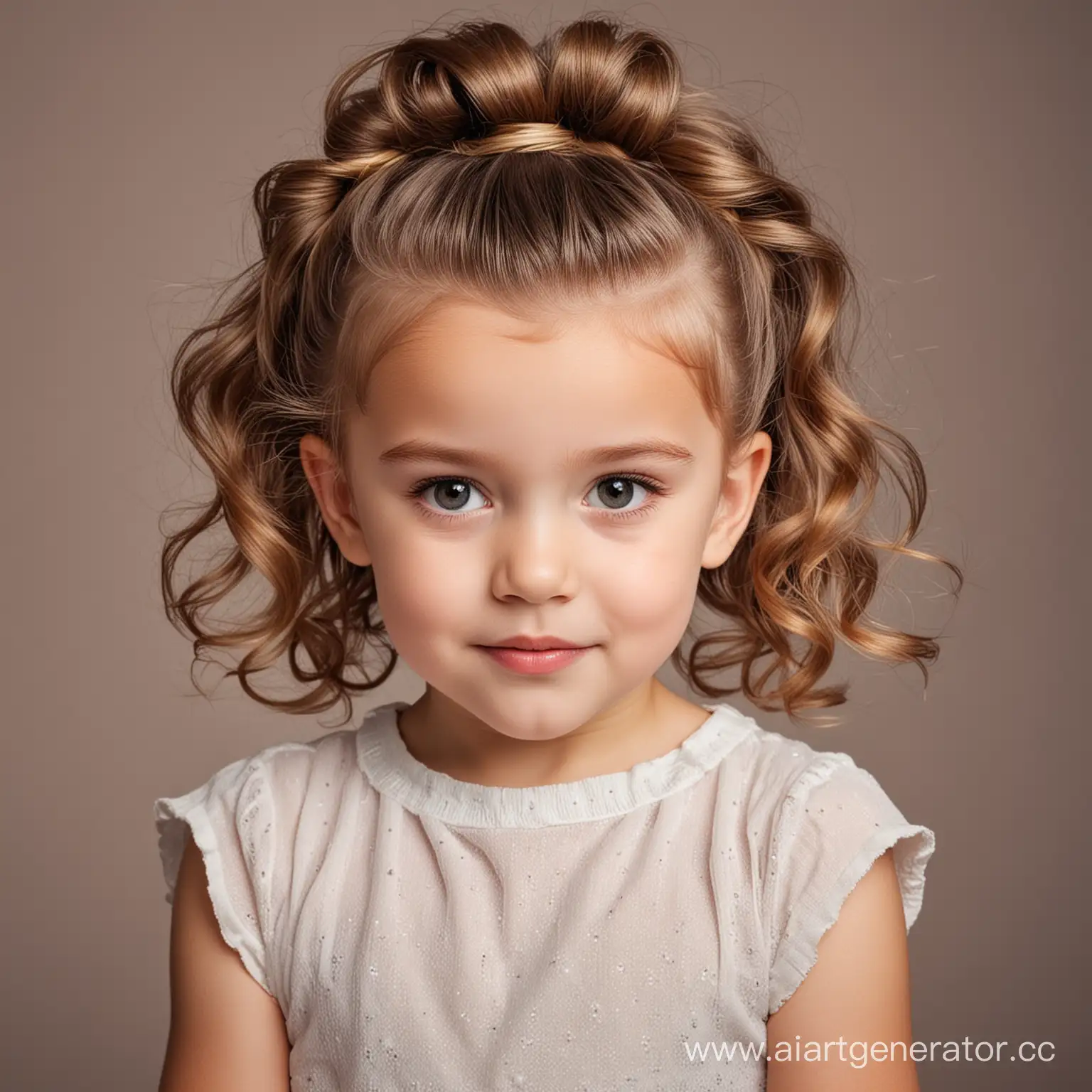 Adorable-Little-Girl-with-a-Cute-Hairstyle