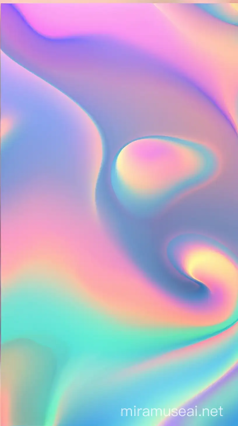 Soft Gradient Fluid Pastel Background