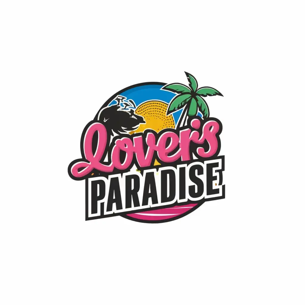 logo, Lovers, Paradise, with the text "Lover's Paradise", typography, be used in Sports Fitness industry