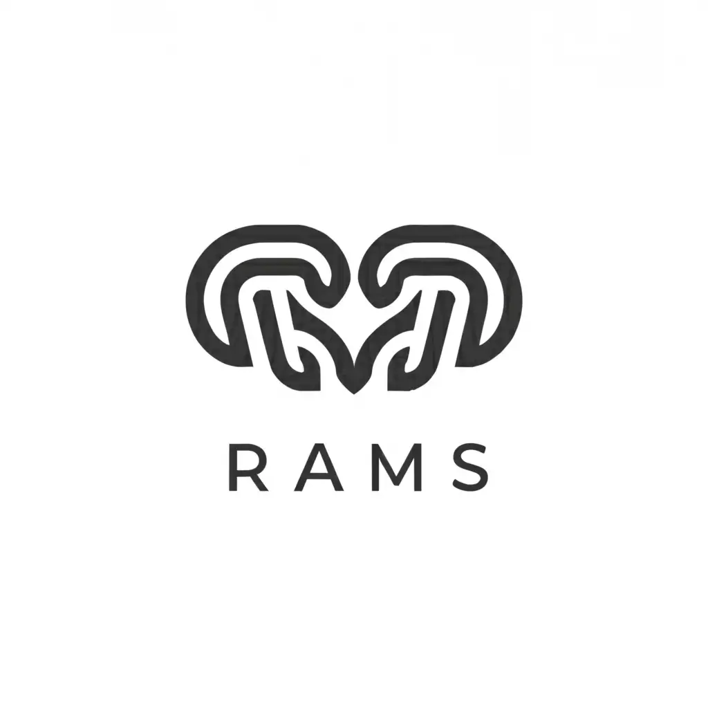 a logo design,with the text "rams", main symbol:tech ,Minimalistic,be used in Legal industry,clear background