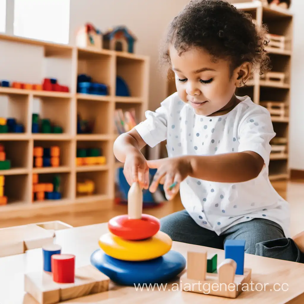 Private-Montessori-Preschool-Classroom-with-Engaged-Children-and-Colorful-Educational-Materials