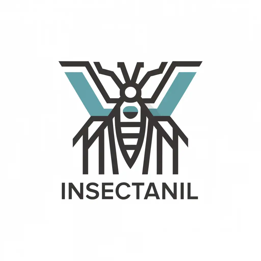 a logo design,with the text "InsectaNil", main symbol:Harnessing nature's power against pest,Moderate,clear background