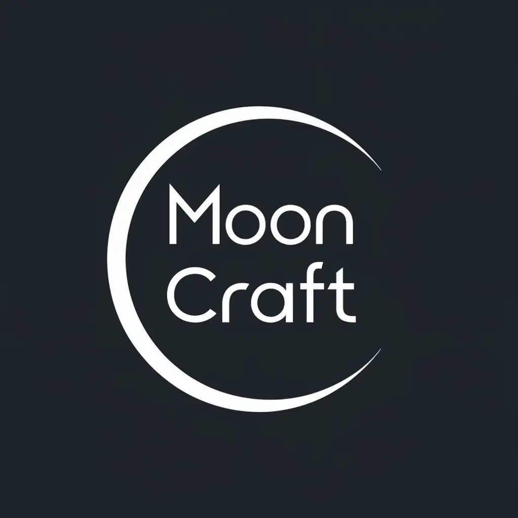 LOGO-Design-For-Luna-Craft-Celestial-Typography-for-the-Technology-Industry