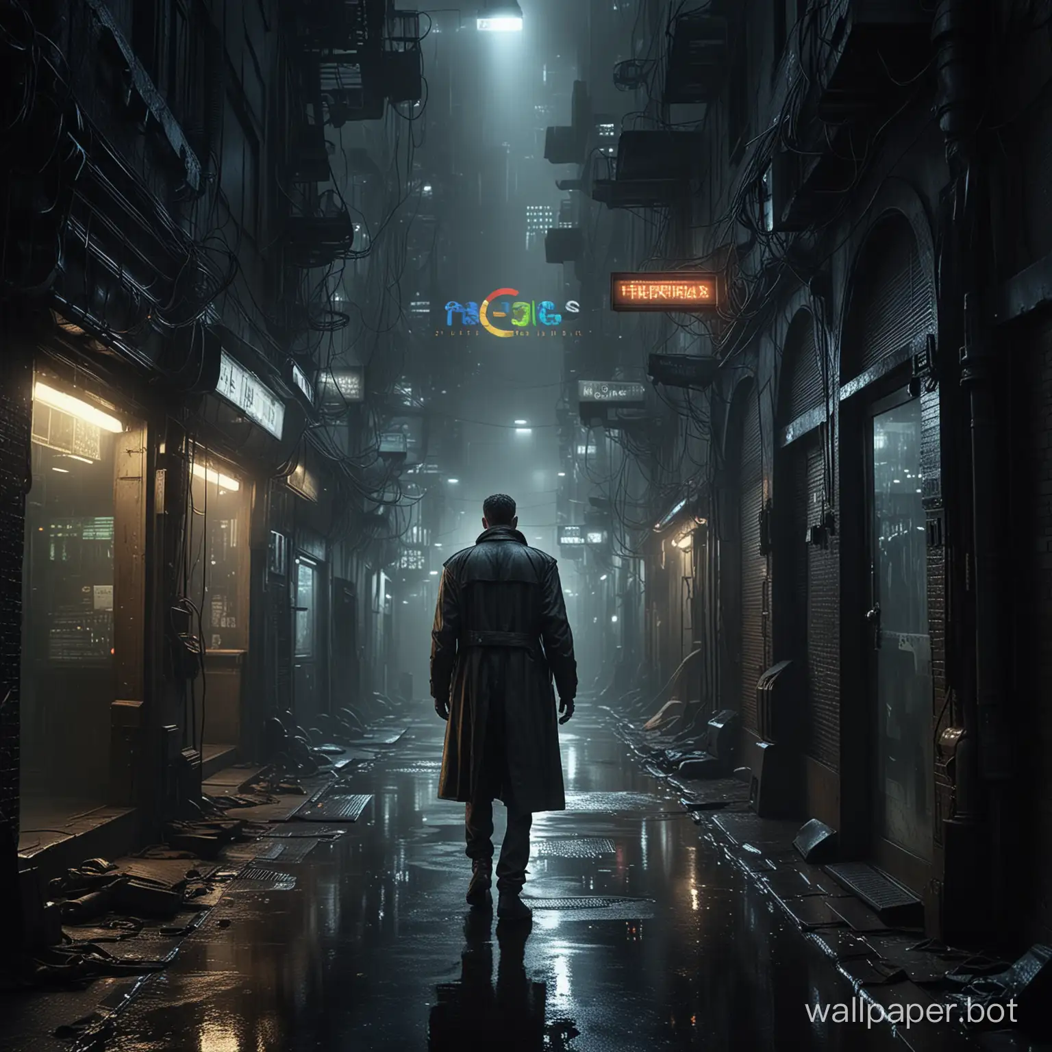 Blade-Runner-Inspired-Spy-Surveillance-with-Distant-Google-Sign-and-Spotlights